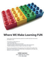 Little Learners Print Ad